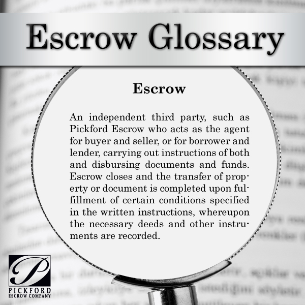 Glossary-Escrow-PEC